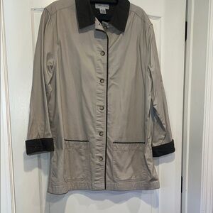 Vintage Brown and Green Barn Coat